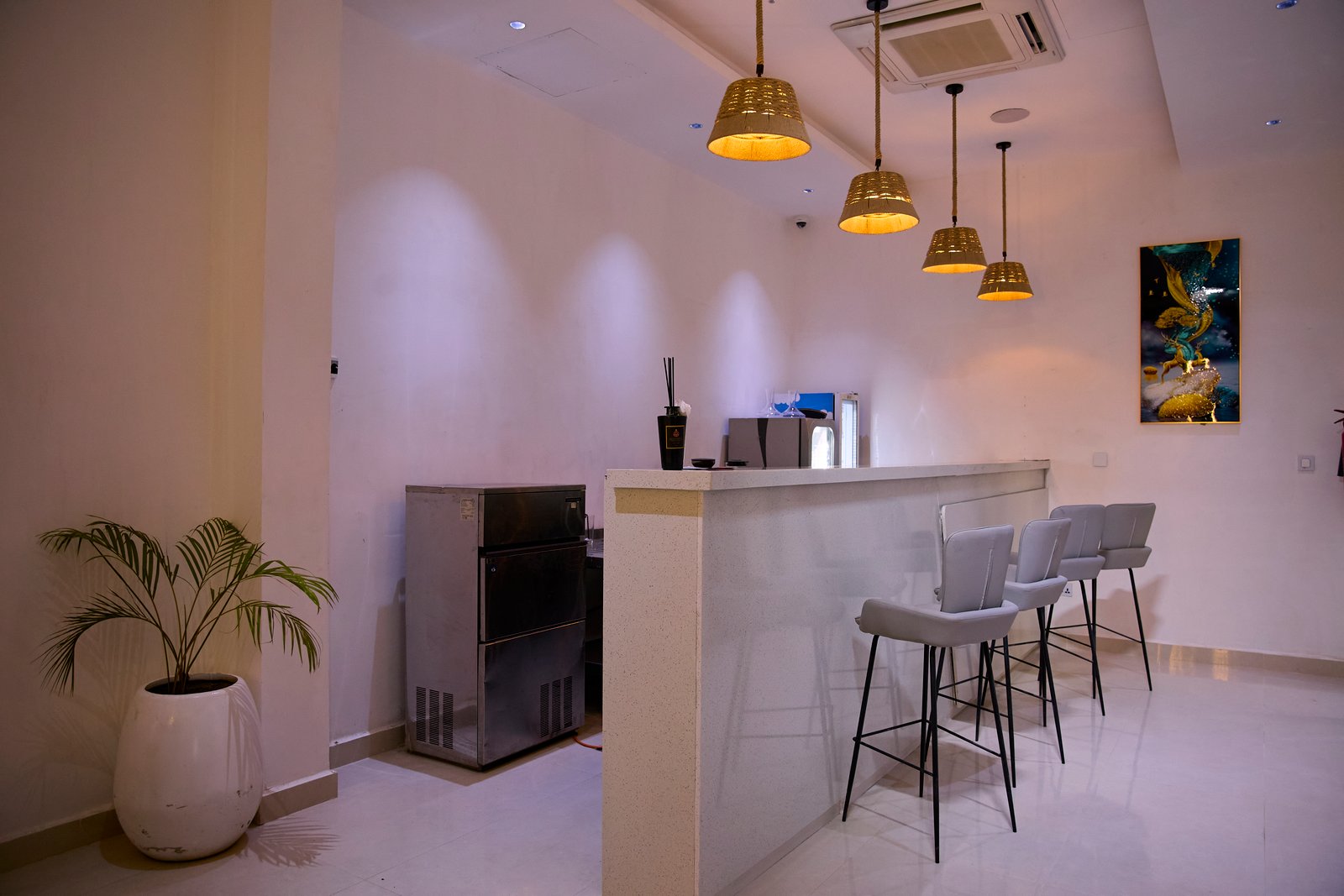 Hotel reception